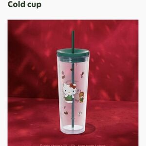 Starbucks Hello Kitty Cold Cup with Straw